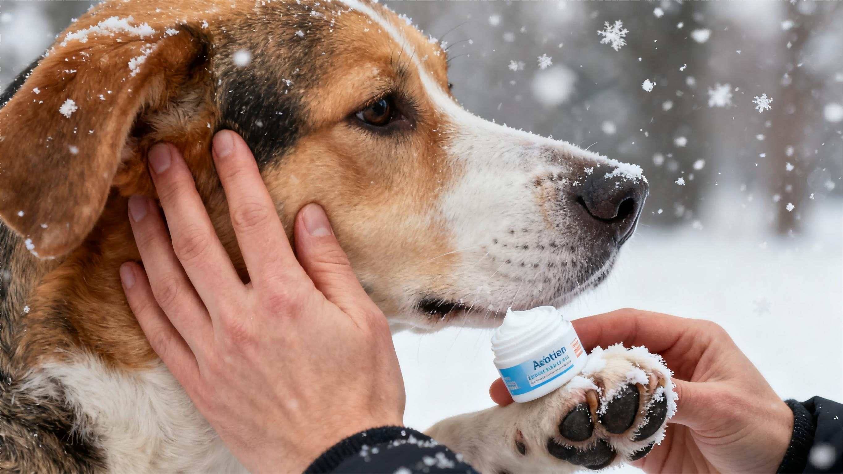 Pet winter jacket - Winter pet supplies Heated pet bed for indoor warmth and joint care