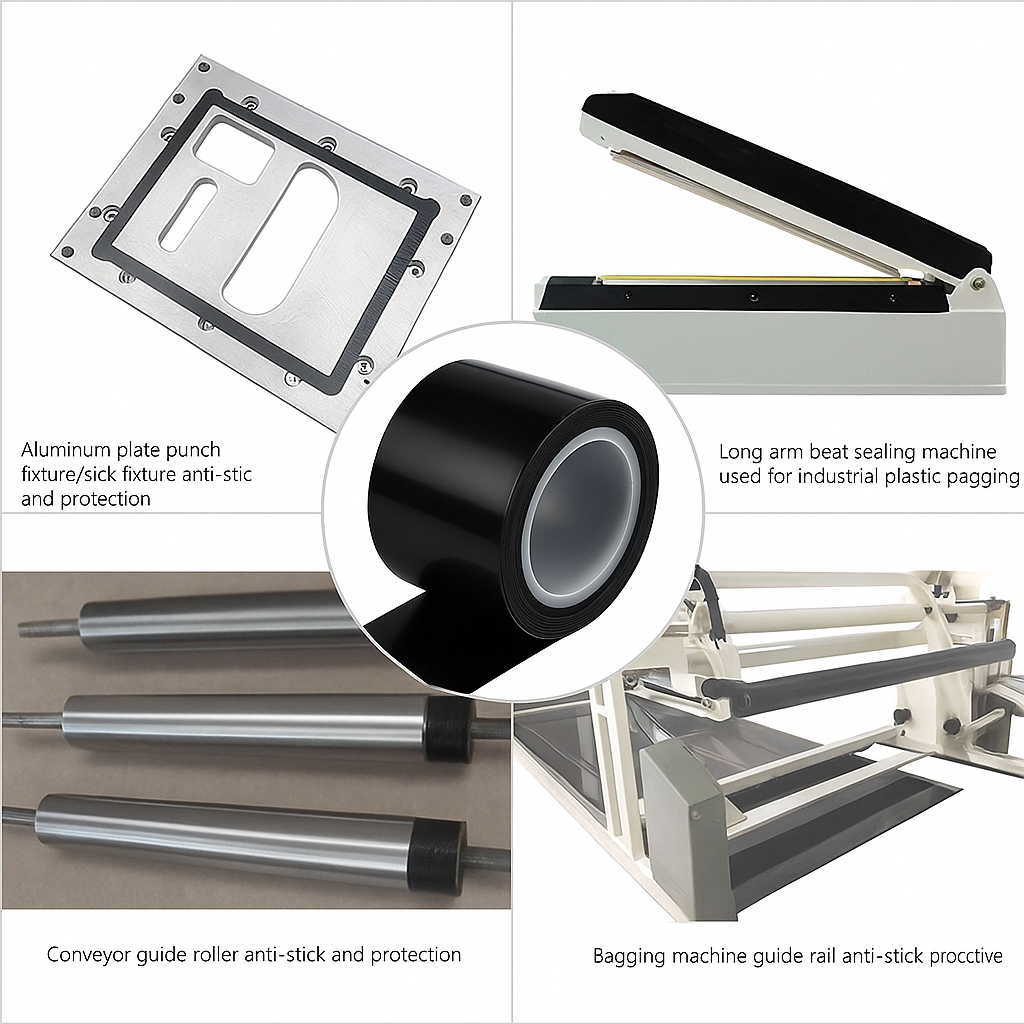 chemical resistant tape roll on pipe