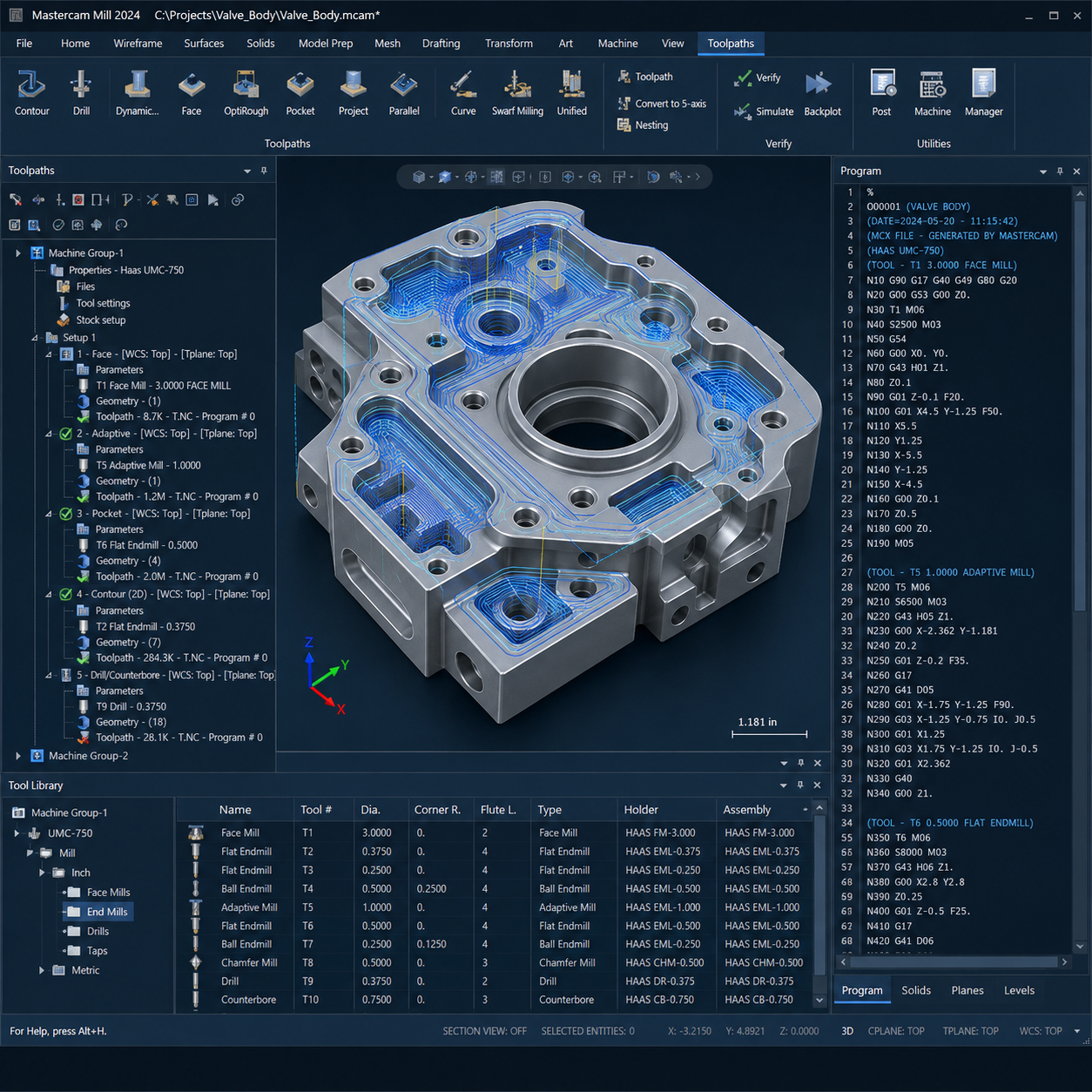 CAM (Computer-Aided Manufacturing) is the bridge between your 3D model and the physical part. Without proper cnc programming, even the best design cannot be machined efficiently. In this guide, we explain how our programmers create toolpaths and generate the g code programming that drives our CNC machines.