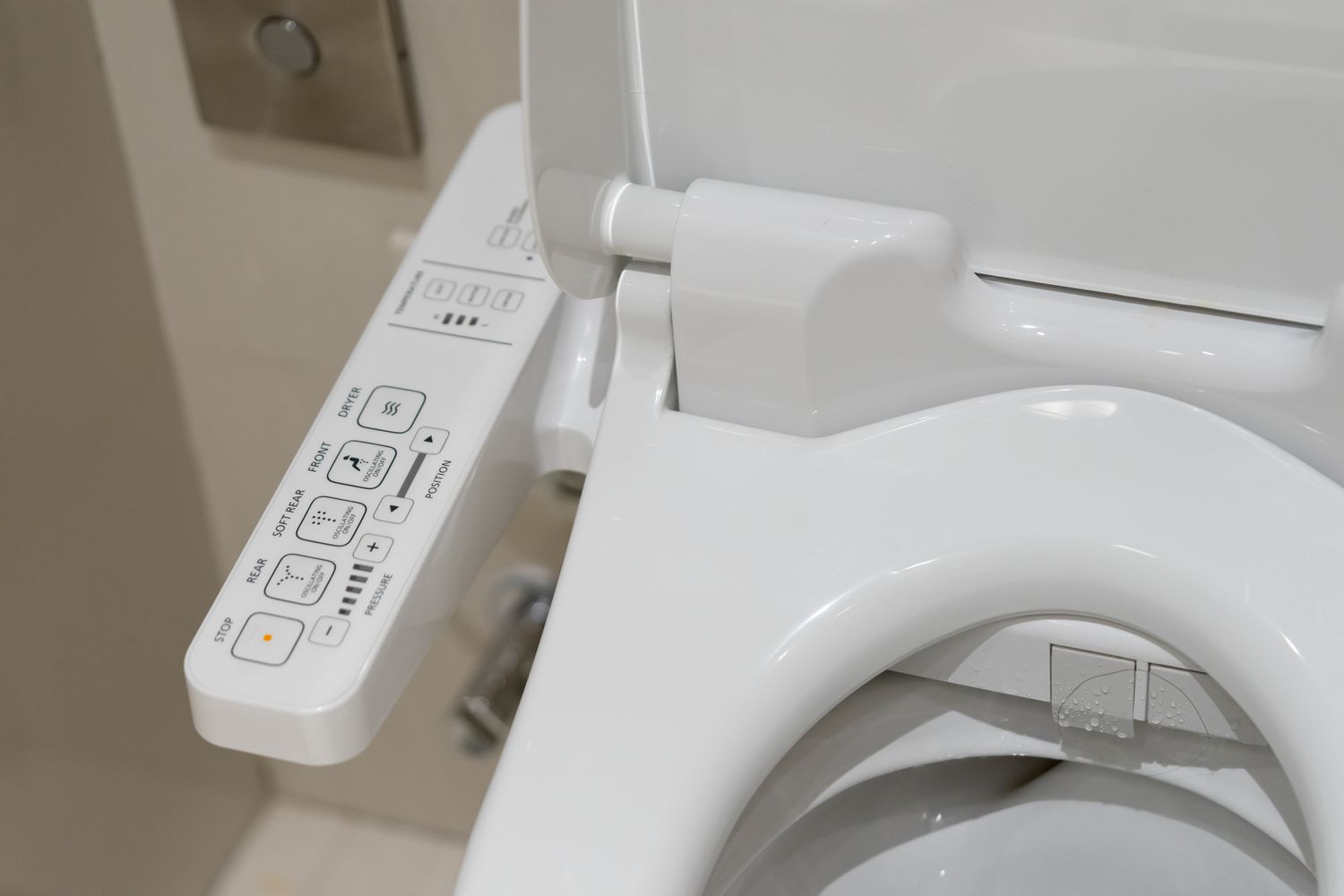 subminiature micro switch in smart toilet seat detection