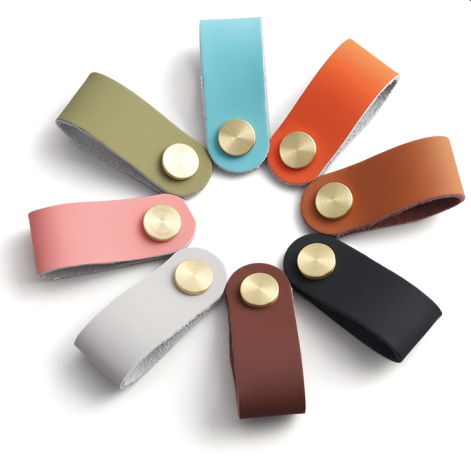 leather handles cabinet handle