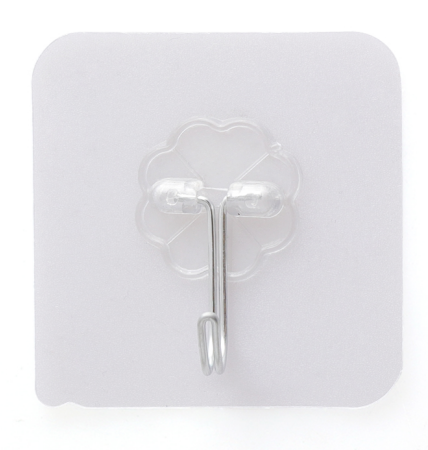 transparent plastic hook