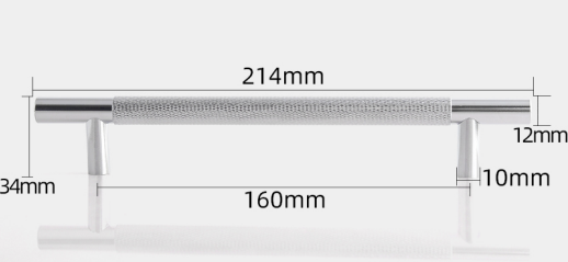 cp aluminum alloy handle