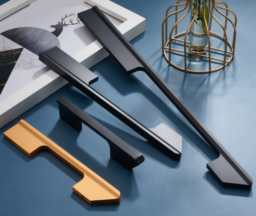 matt gold aluminum alloy handle