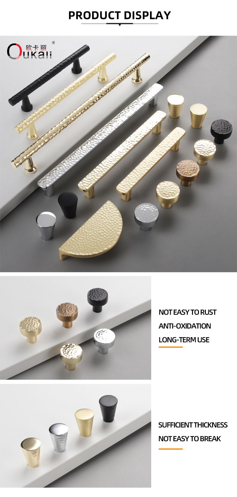 zinc alloy cabinet handles