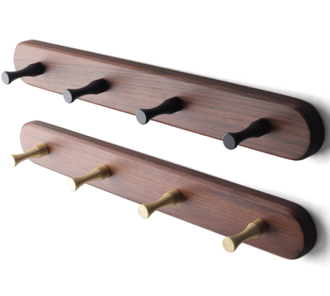 wood aluminum alloy hook