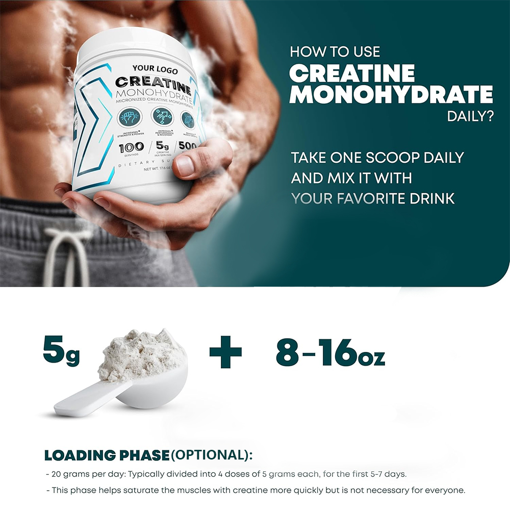 Creatine Monohydrate Powder