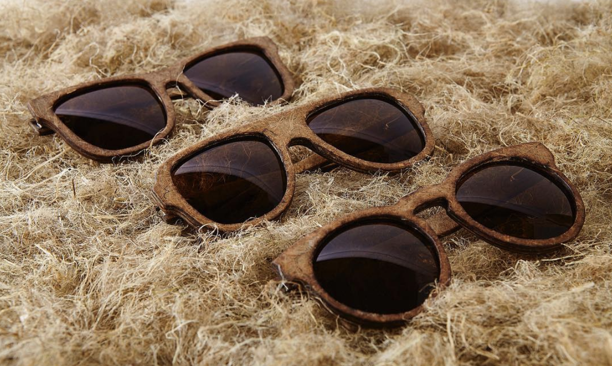 eco friendly eyeglass frames Jute Fiber Sunglasses Eco material glasses frames