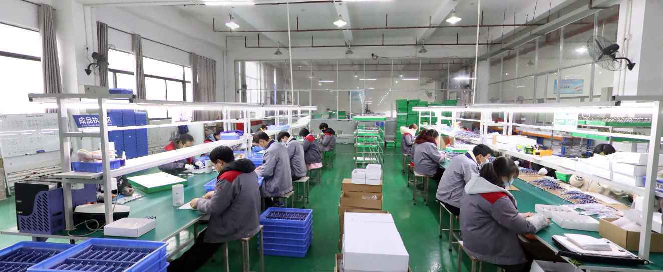 YMO Factory Assembly and Packaging Area