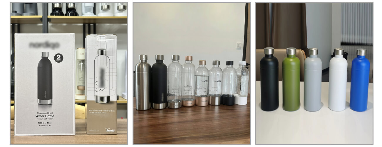 custom bottle for soda machine