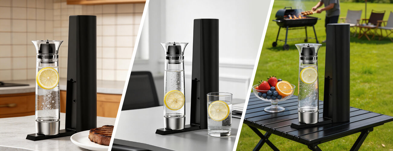 portable soda making machine
