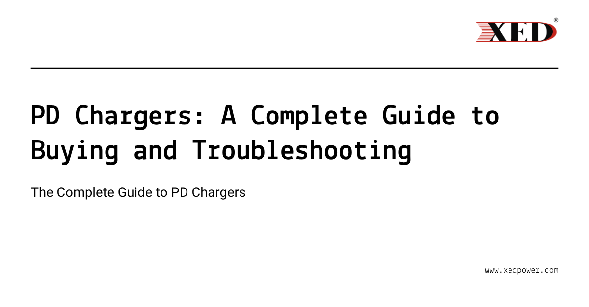 PD Chargers,USB-C Charger,what is a pd charger