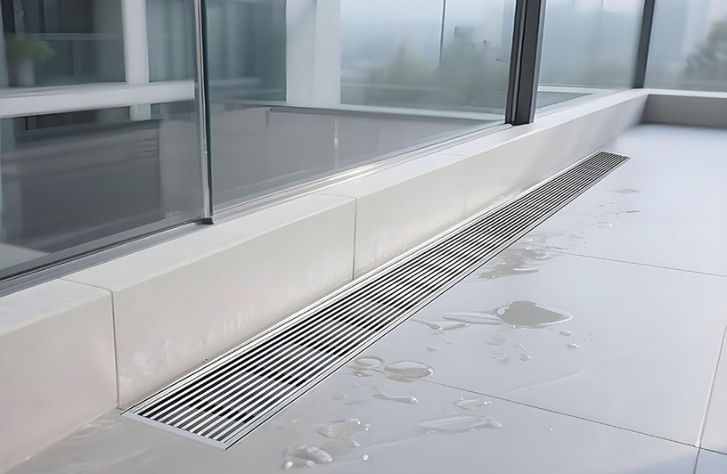 balcony water drainage supplier