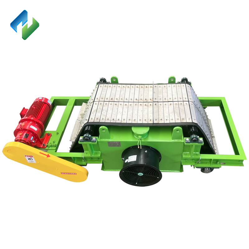 Self-Cleaning Overband Magnetic Separator
