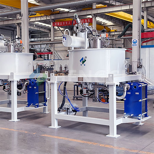 Fully automatic wet high intensity magnetic separator