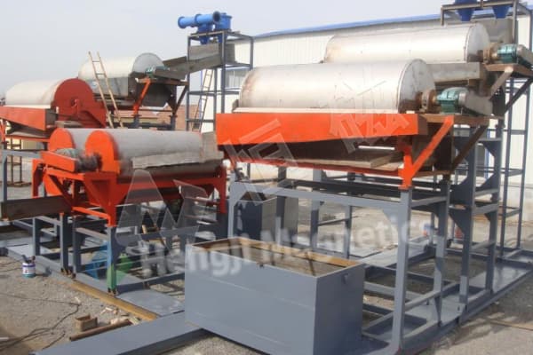 magnetic drum separator