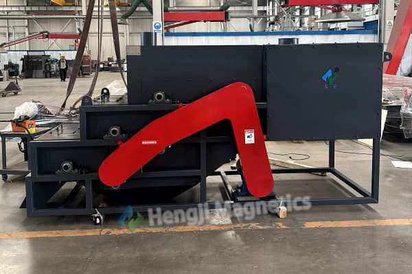 Does the High Gradient Dry Magnetic Separator Meet Customer Iron Removal Requirements?