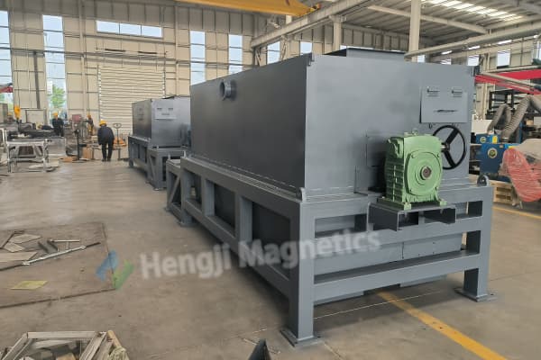 How Does a Dry Magnetic Drum Separator Work for Magnetic Separation Iron Ore?