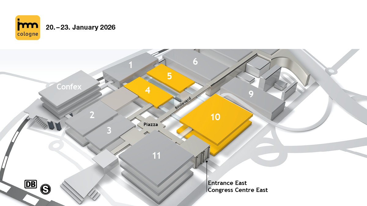 IMM Cologne map