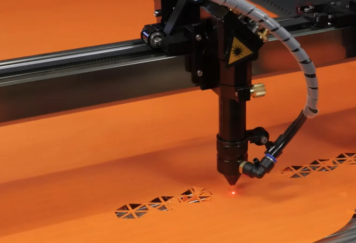 laser cutting leather