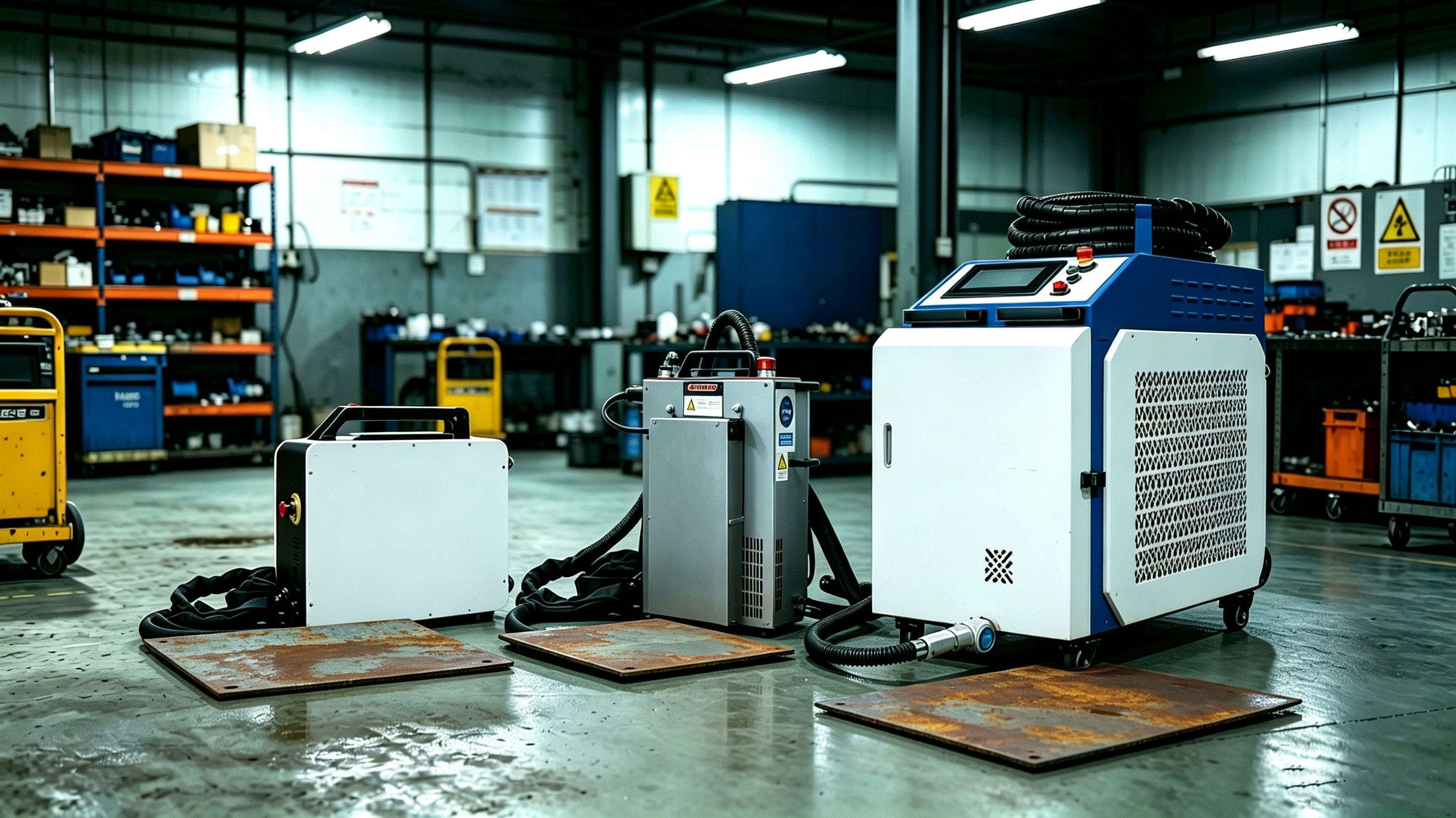 laser cleaning machine for rust removal