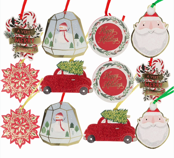 Christmas Intricate gift tags