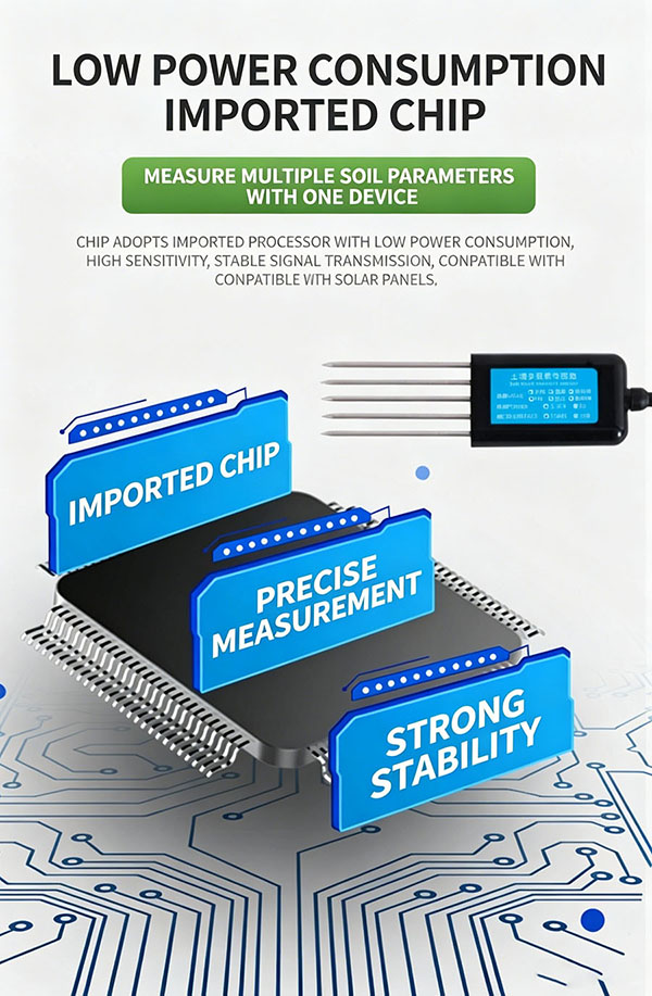 Soil probe for hydroponic nutrient solution monitoring