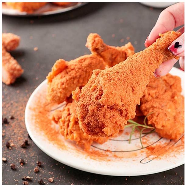 Using Crispy Fried Chicken Seasoning Sprinkle Powder