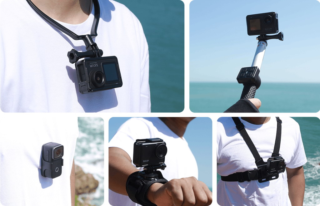 Usages of SJCAM Action Camera Accessories in Various Scenarios