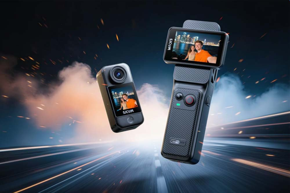 Two SJCAM C400 Action Cameras