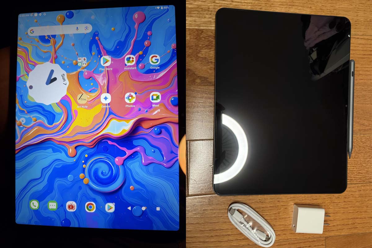 All Components Included in the Packaging Box of TECLAST ArtPad Pro Whole Lot Better Tablet
