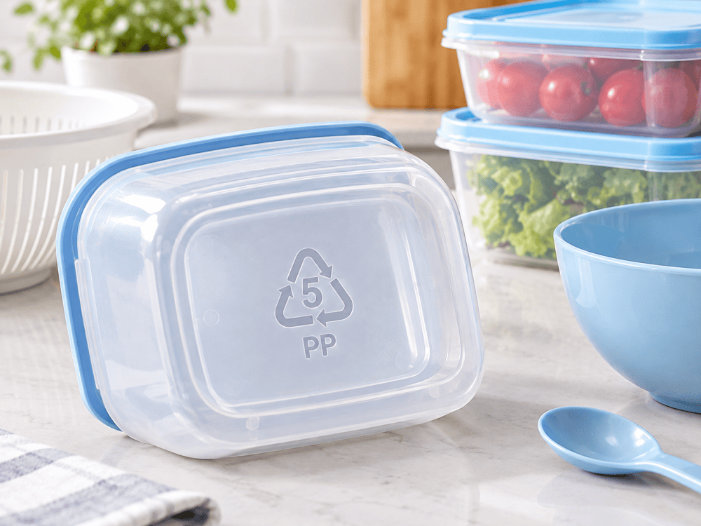 PP5 plastic recycling symbol for polypropylene