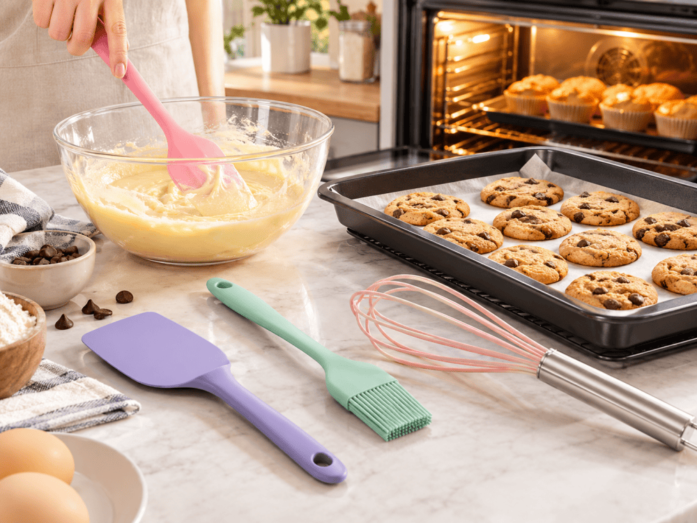 can silicone baking utensils melt