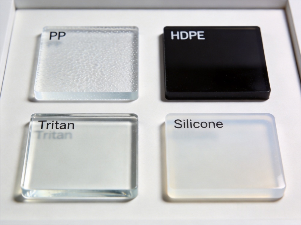 Comparison of safe food-grade plastic materials used in kitchen products