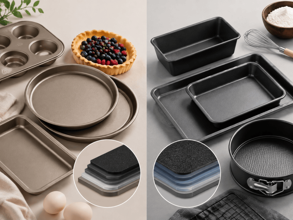 non stick bakeware coating safety comparison