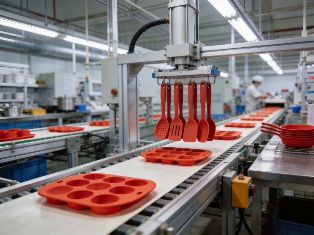 OEM silicone kitchen utensil manufacturing for wholesale kitchenware brands