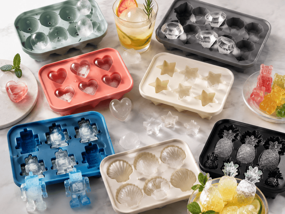 custom silicone ice cube molds wholesale kitchen accessories