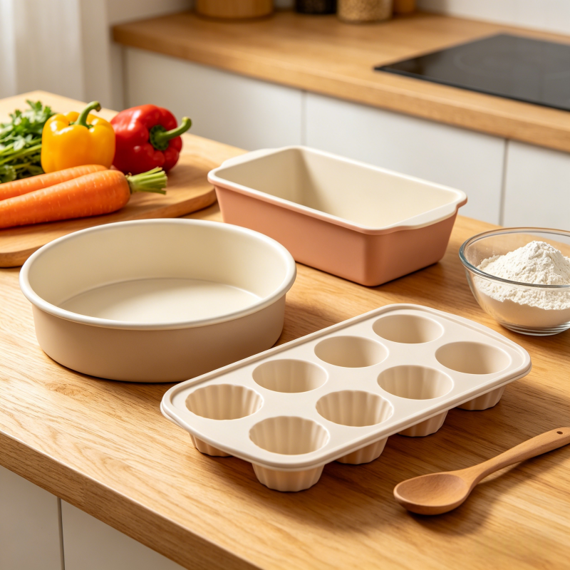 non toxic bakeware in healthy kitchen