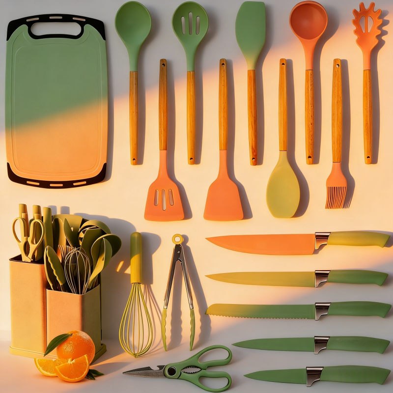 china kitchenware products including knives and utensils