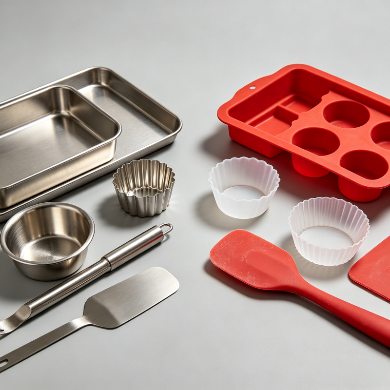 stainless steel vs silicone bakeware comparison