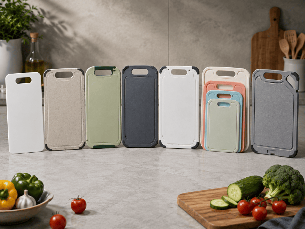 Plastic cutting board brand and feature comparison