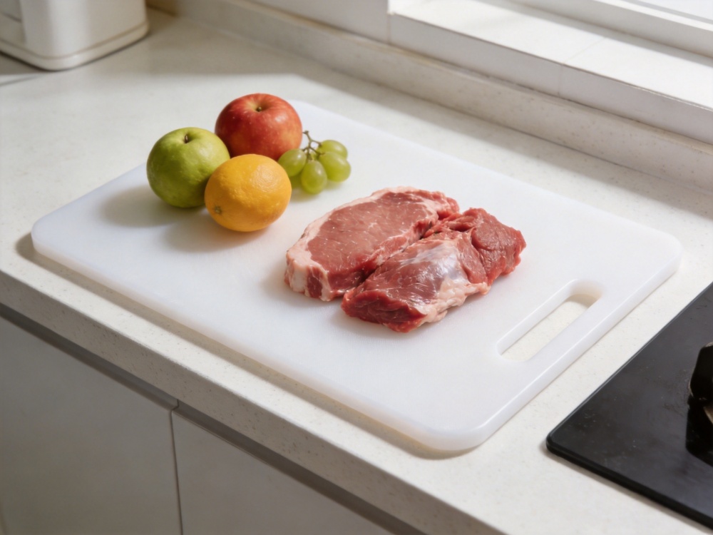 Food grade BPA free plastic cutting board for safe cooking