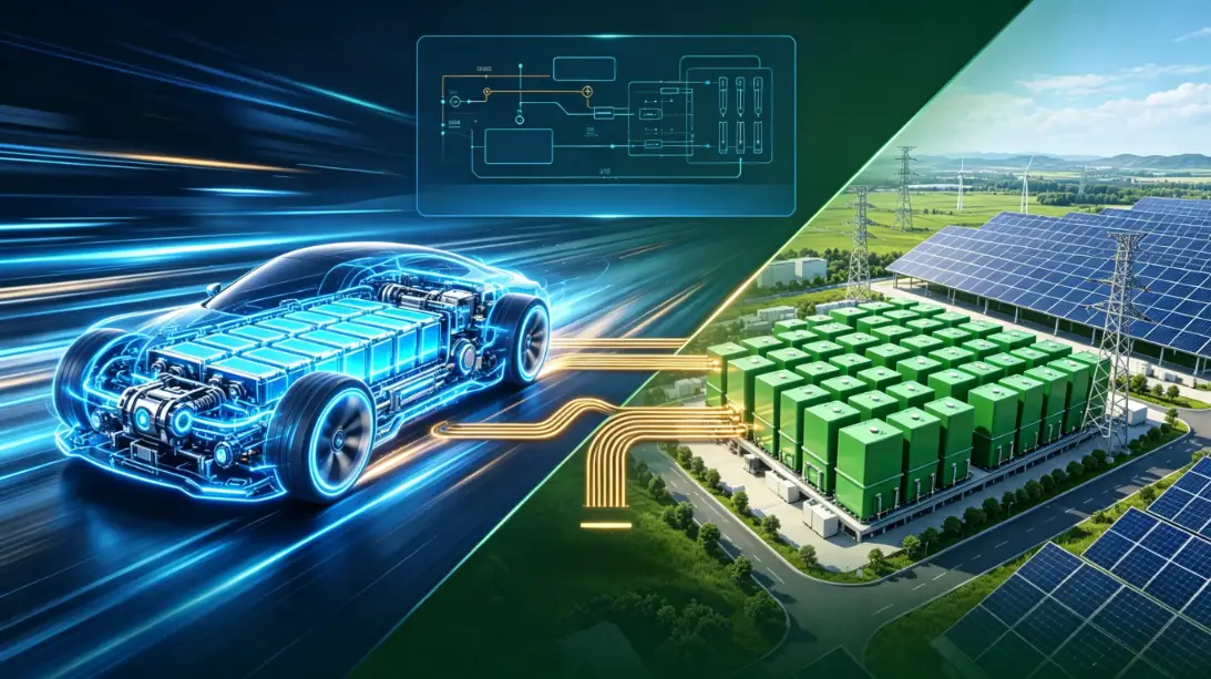 Power Batteries vs Energy Storage Batteries: Core Definition Difference Explained