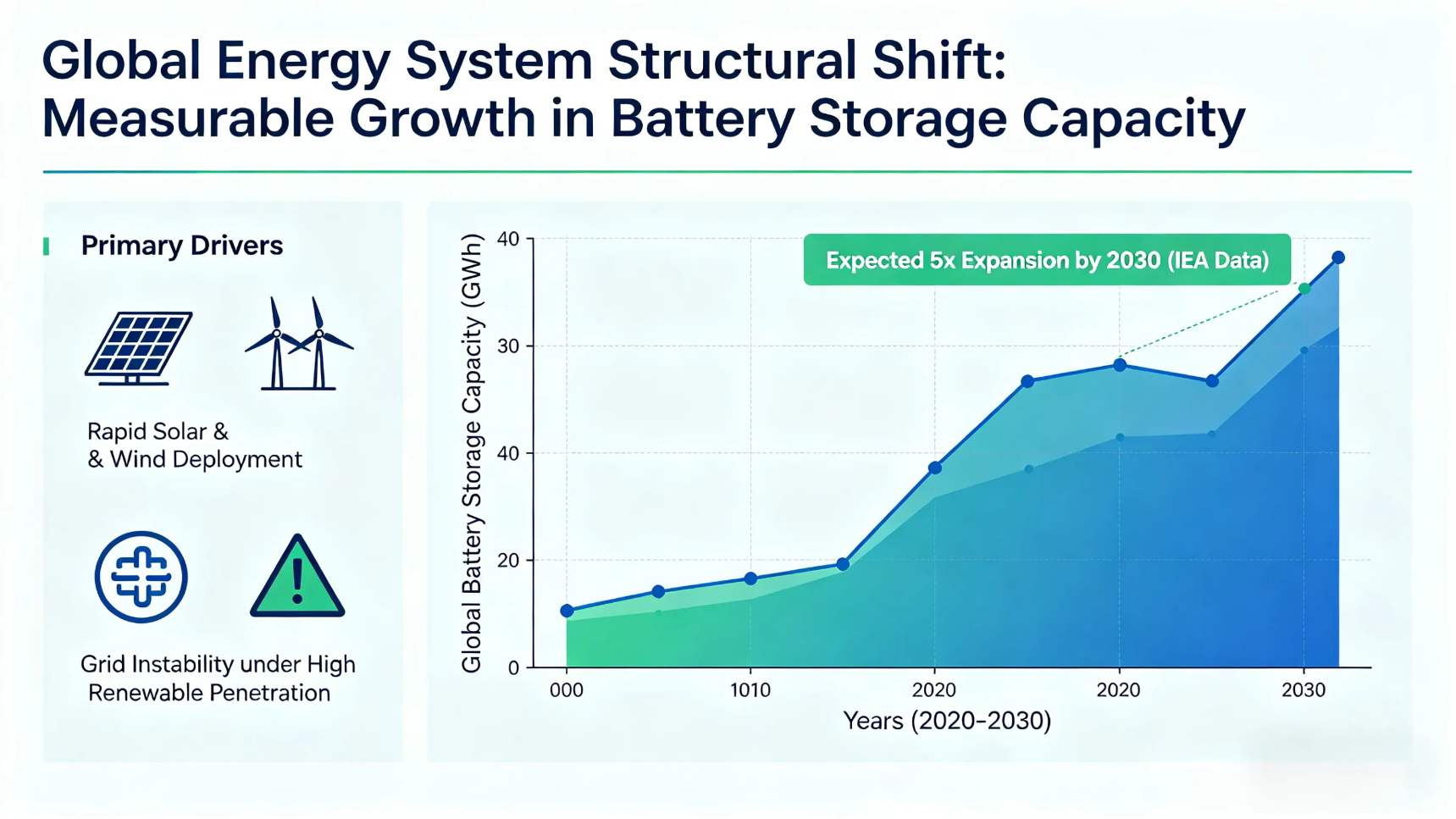 Measurable Growth in Battery Storage Capacity