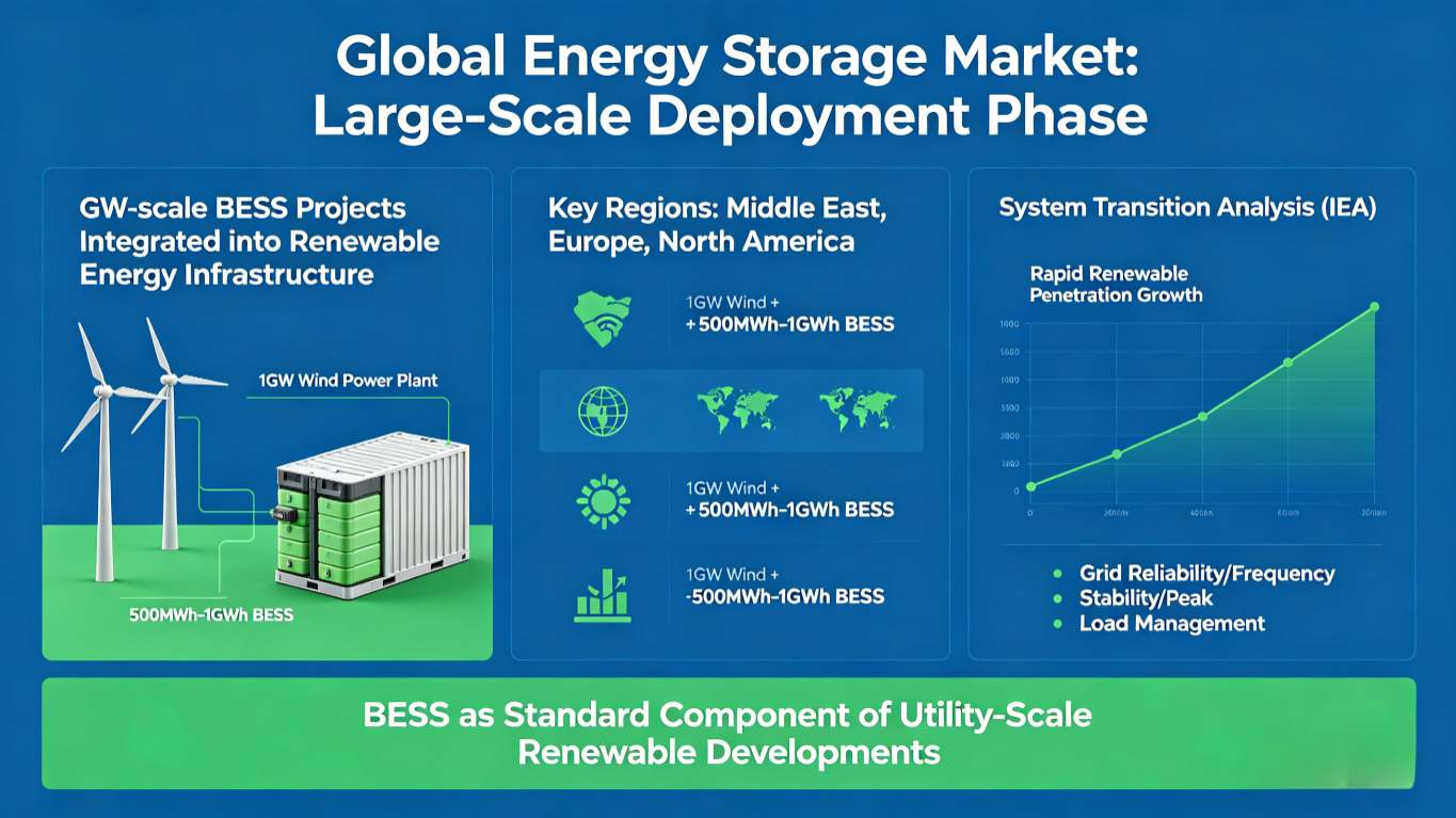 From MW to GW: Why Battery Energy Storage Systems Are Becoming Mandatory in Renewable Energy Projects