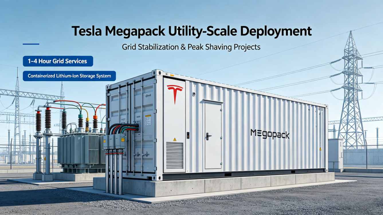 Lithium-ion Dominant Project (Tesla Megapack-Class Systems)