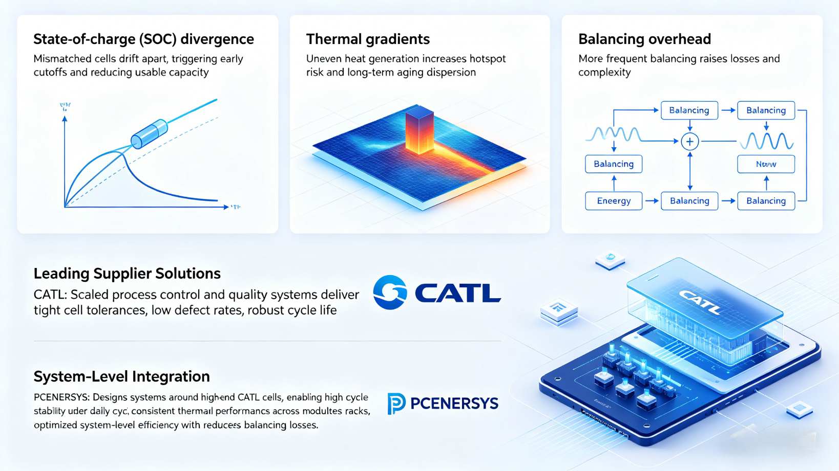 Why Are More Battery Energy Storage Systems Adopting Large Cells? Have You Really Chosen the Right Battery Cell?-PCENERSYS