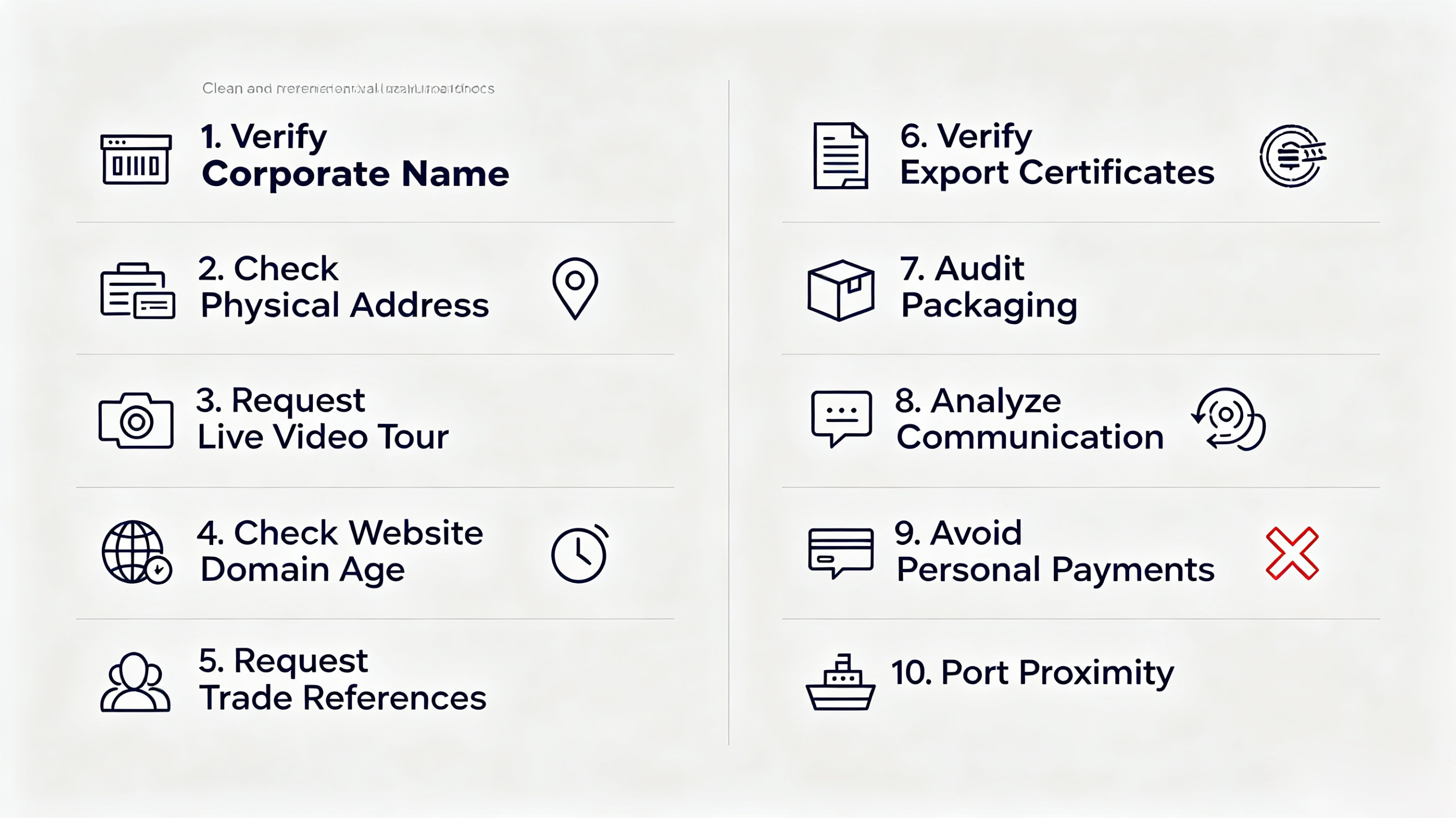 10-point checklist to avoid scams in the wholesale used clothing business