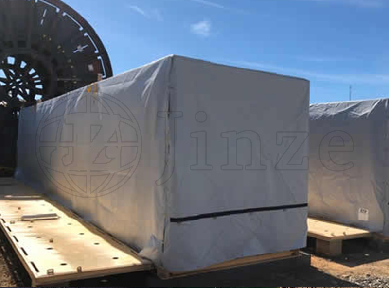 Using tarps for quarry and oil fields