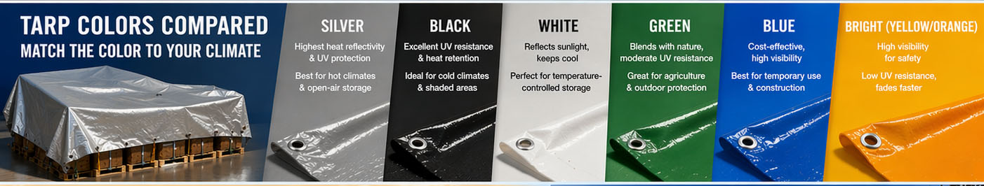 different colors PVC tarpaulin